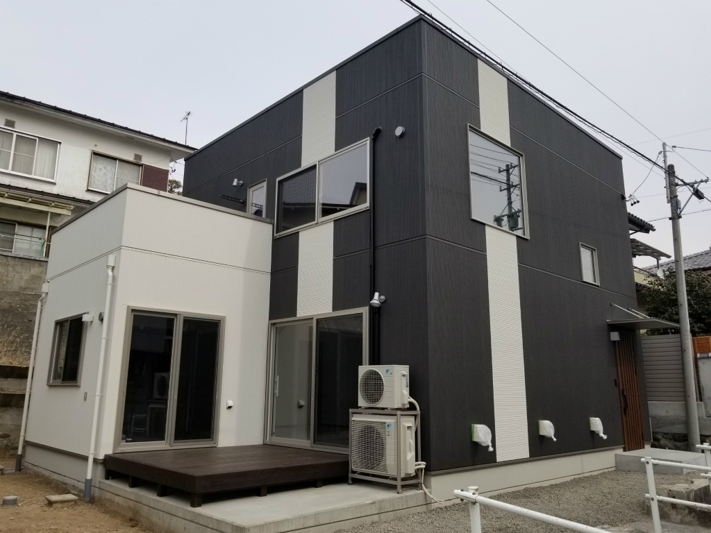 【松本市 】ブラック＆ホワイトのモダン住宅　完成！