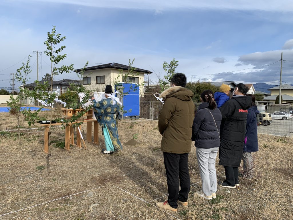 【松本市】M様邸　地鎮祭執り行いました～！
