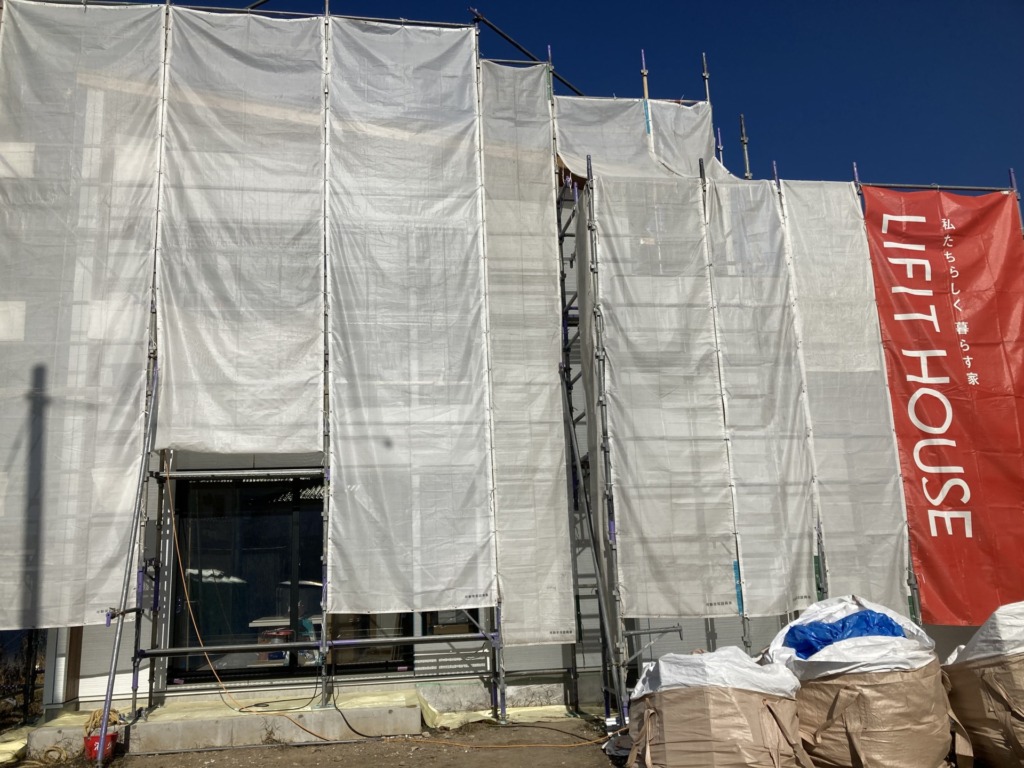 【上田市】S様邸　木完工事立会い