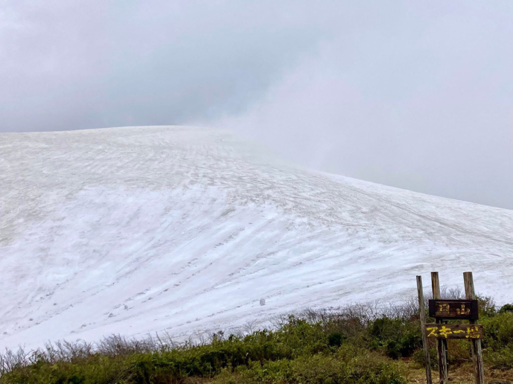 【休日日記】初夏のスキー
