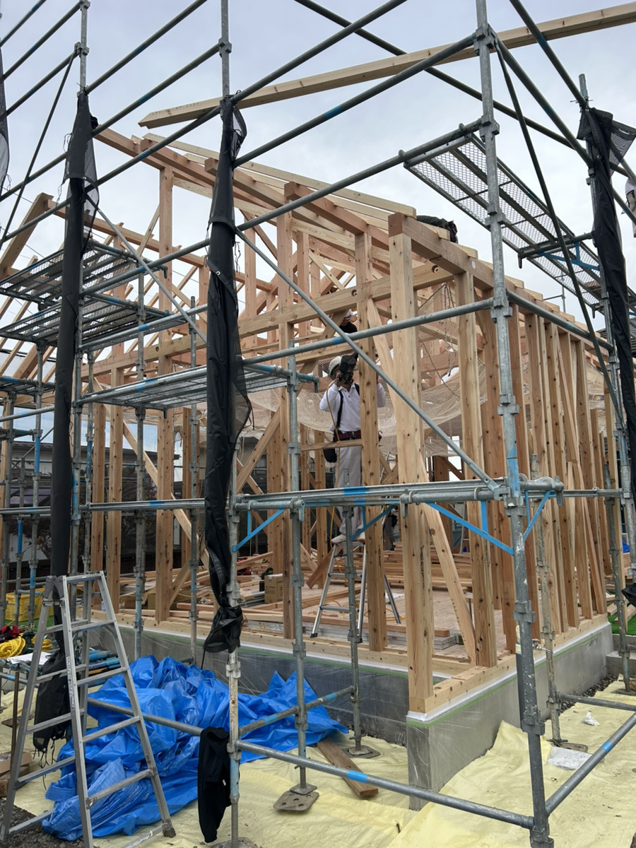 【須坂市】上棟～配線立ち合い/お披露目会開催